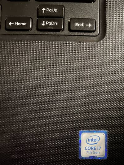 Dell, Core i7 7th gen , 256GB SSD