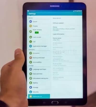 Samsung galaxy tablet E 3/16