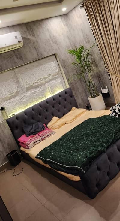 Bed (just bed) solid wood and lasani