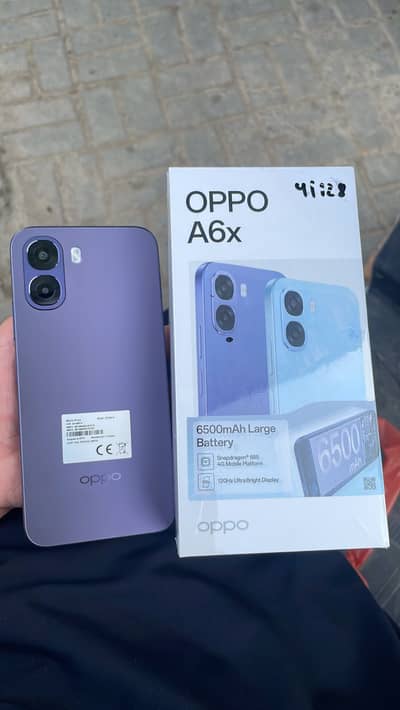 OPPO A6x 4/128gb 03287486384