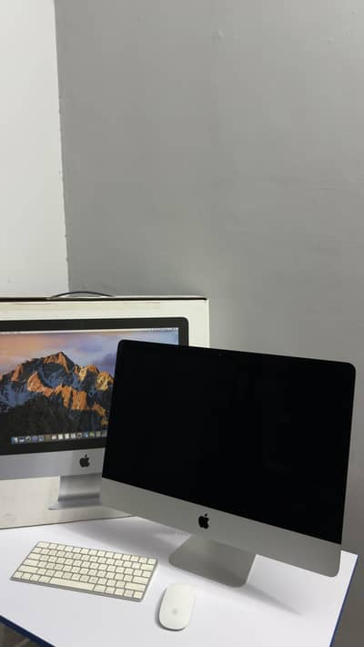 Apple iMac 21.5” Retina 4K (2017) – Keyboard + Mouse | Complete Box