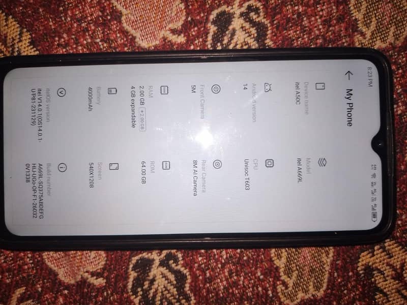 Itel A50C 3