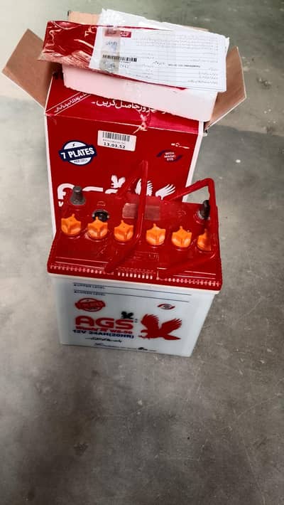 AGS battery WS 50 good condition