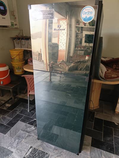 old fridge