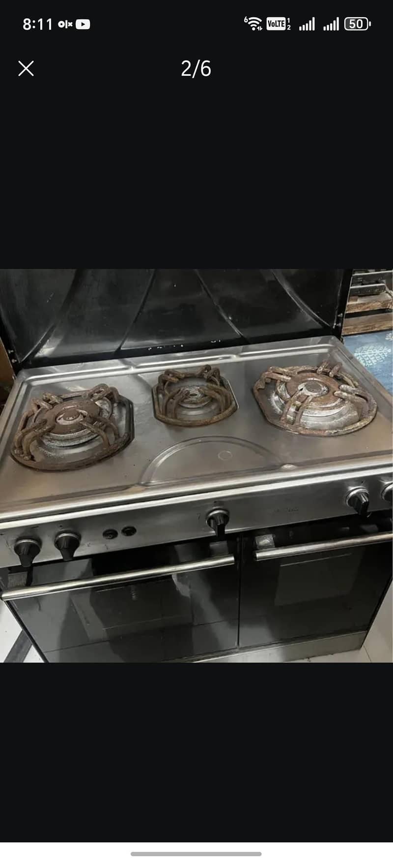 Cooking range 1