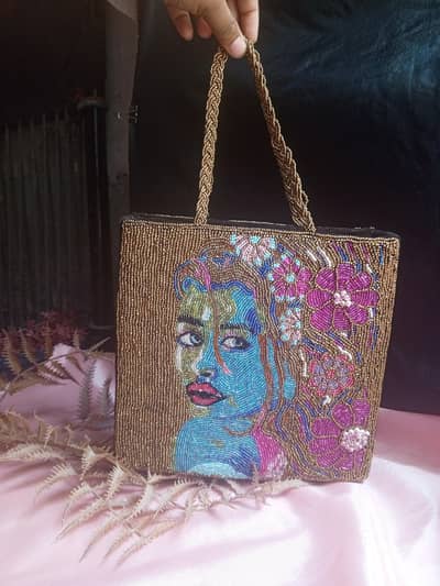 hand bag Compelt hand work