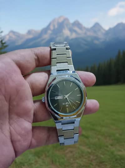 Silver Stainless Steel Watch
