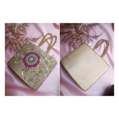 bag beautiful colour hand work