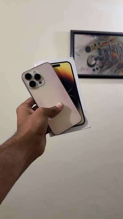 iPhone 14 Pro Max With Box Exchange Possible