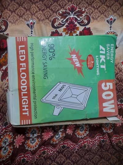 50W LED Floodlight IP65 Waterproof -New Box Pack