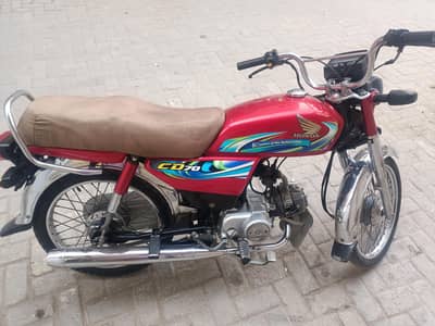 HONDA CD 70 2024 MODEL LUSH CONDITION