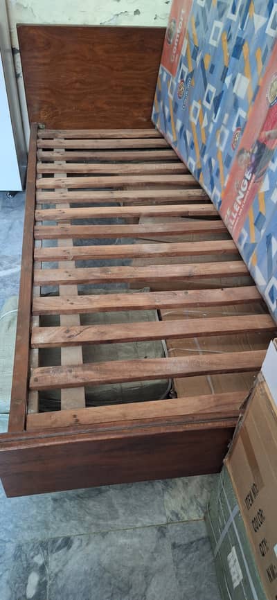 Solid wood Single bed 72x42