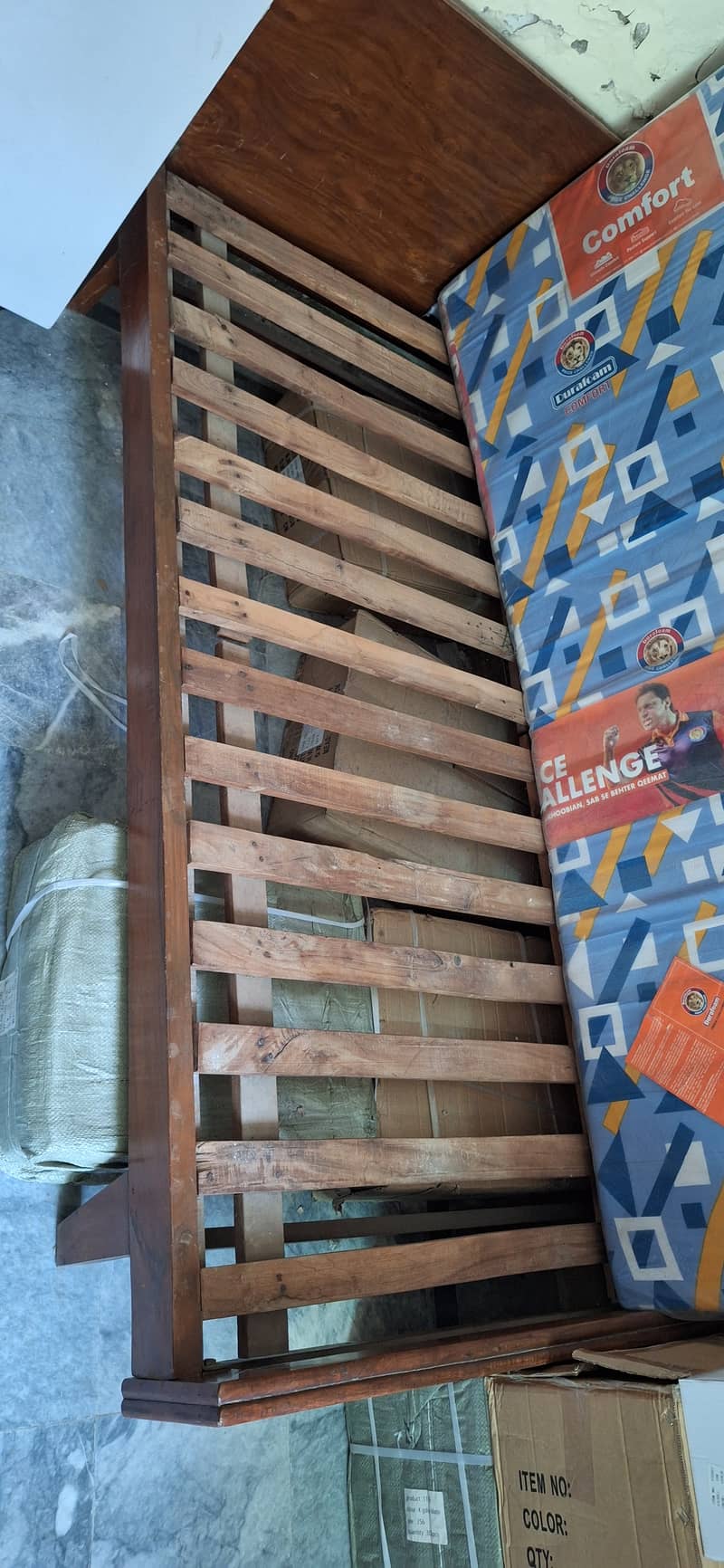 Solid wood Single bed 72x42 1