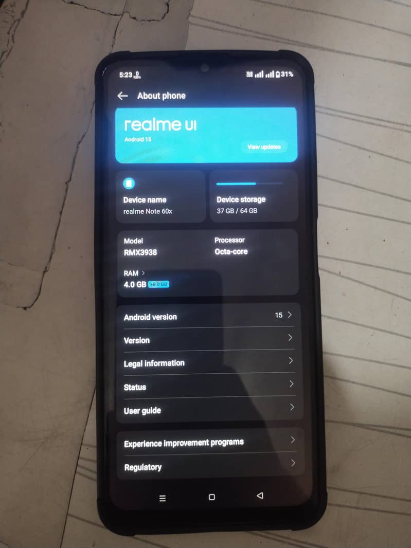 Realme Note 60x 1