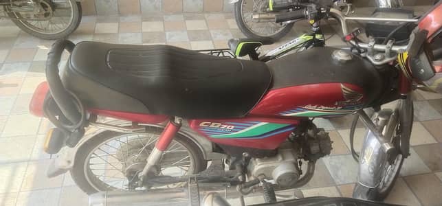 Honda cd 70 2016 model for sale