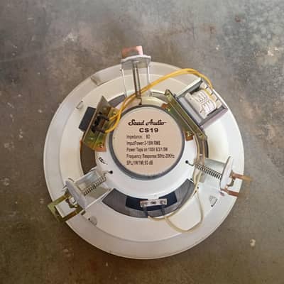 celling  speakers is available its new