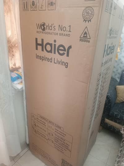 Hair HRF- 366 Glass door refrigerator|  Brand new| Box packed Unopened