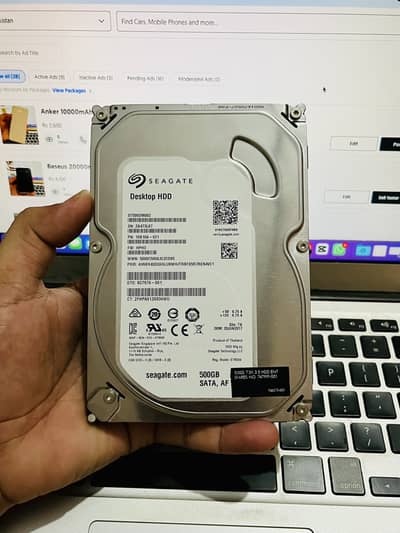 500GB Seagate Hard Drive | Health