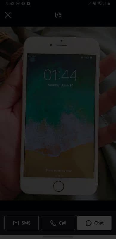 iphone 6plus 64gb non pta full ok fingerprint not working botton ok