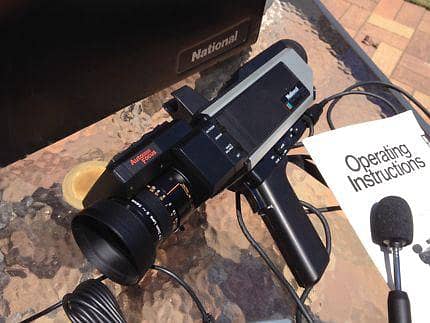 video camera with portable VCR 2