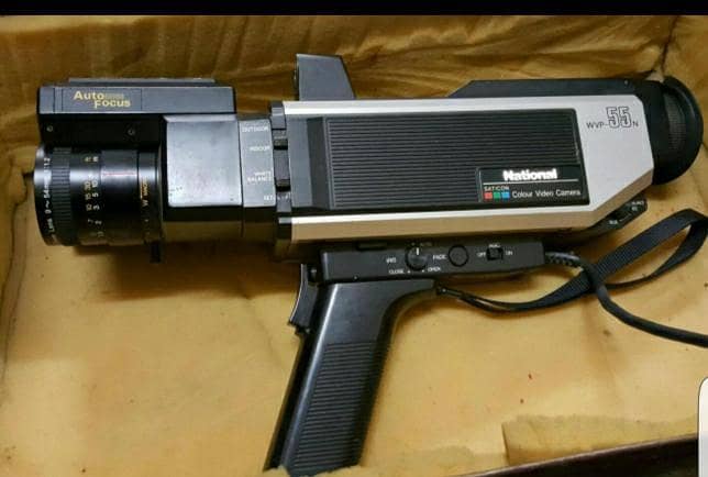 video camera with portable VCR 4