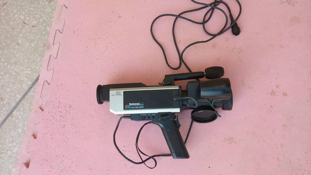 video camera with portable VCR 8