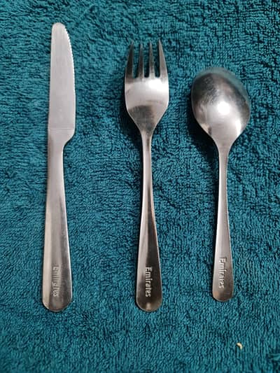 Emirates orignal metal cutlery imported