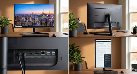 Samsung 32" 4K UHD Monitor LCD (F32TU872VN) - Thunderbolt 3