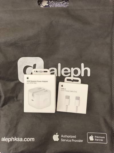 Apple Fast Charger Set (40W Adapter + 60W Cable) official sealed pack