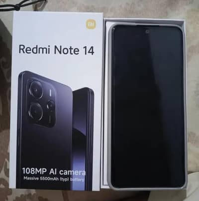 Xiaomi Note 14 for sale complete box excellent condition