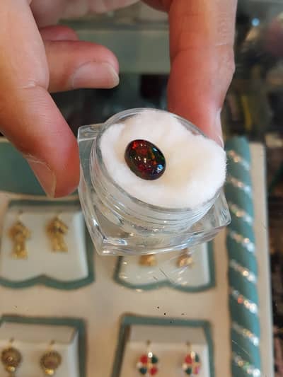 Black Opal Stone Ethiopian 100% Original