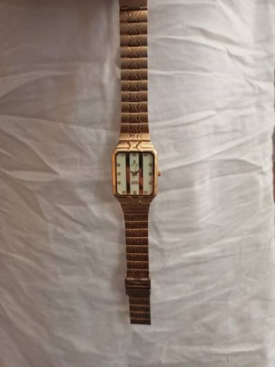 Galaxy 18K Gold Electroplated Watch - Japan Quartz Movement