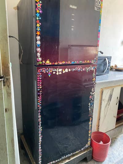 Haier Inverter Fridge Medium Size zero bill for urgent sale