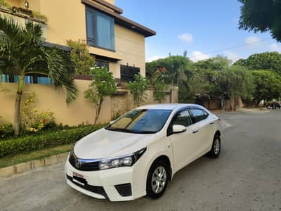TOYOTA COROLLA XLI 1.3cc (MANUAL) MODEL 2017 (B2B) ORIGINAL WHITE COLR