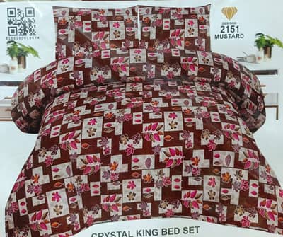 the Crystal king bed sheets
