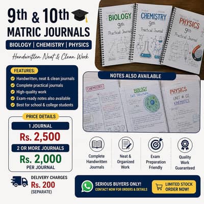 Note's and journal's