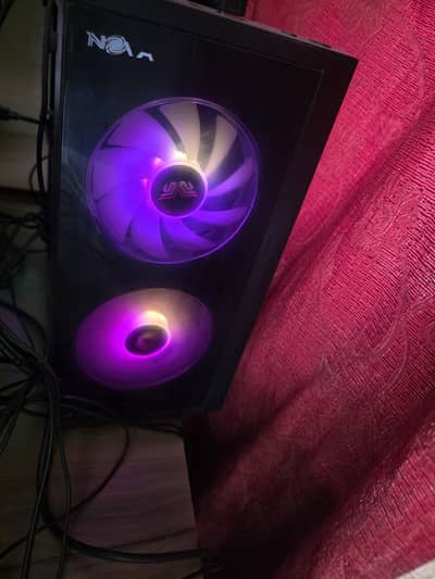 gaming pc i5 12400f with msi h610m 2 slot boad with rtx 5060ti msi
