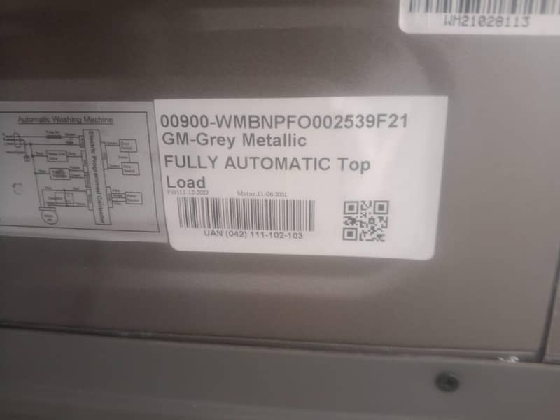 fully automatic washing machine 3
