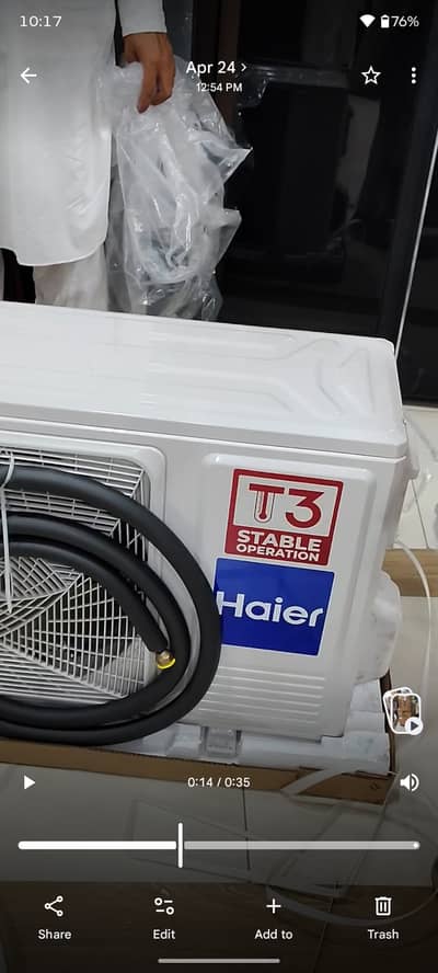 Haire t3 pro inverter 1 ton