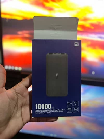 Original Mi 10000mAh Power Bank – Fast Charging & Dual USB Ports