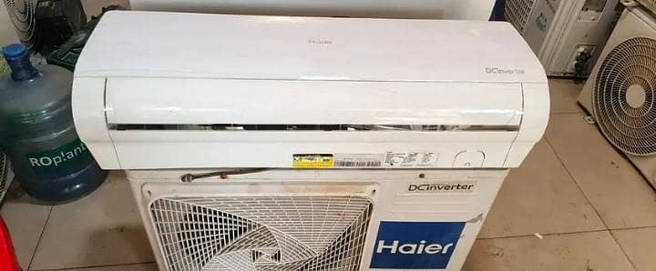 Haier 1.5 ton DC inverter heat and cool totally genuine