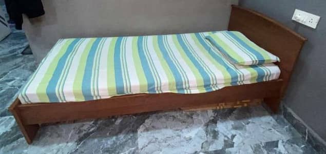 single wooden bed for sale