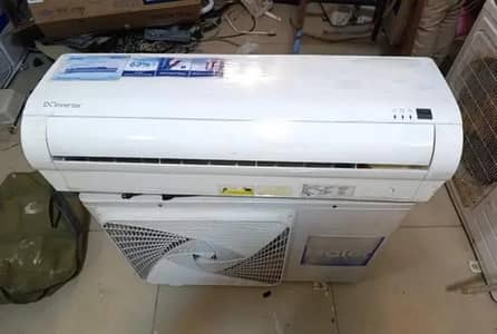 Haier 1 ton DC inverter heat and cool totally genuine