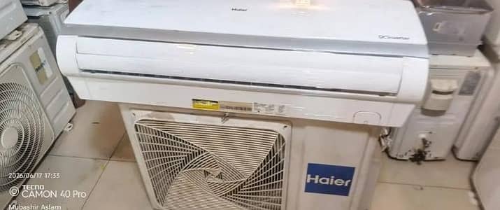 Haier 1.5 ton DC inverter heat and cool totally genuine
