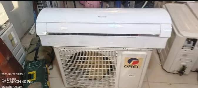 Gree 1.5 ton DC inverter heat and cool totally genuine