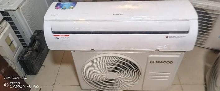 Kenwood 1 ton DC inverter heat and cool totally genuine
