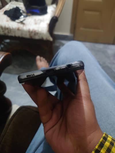 just touch break han rest phone is fine