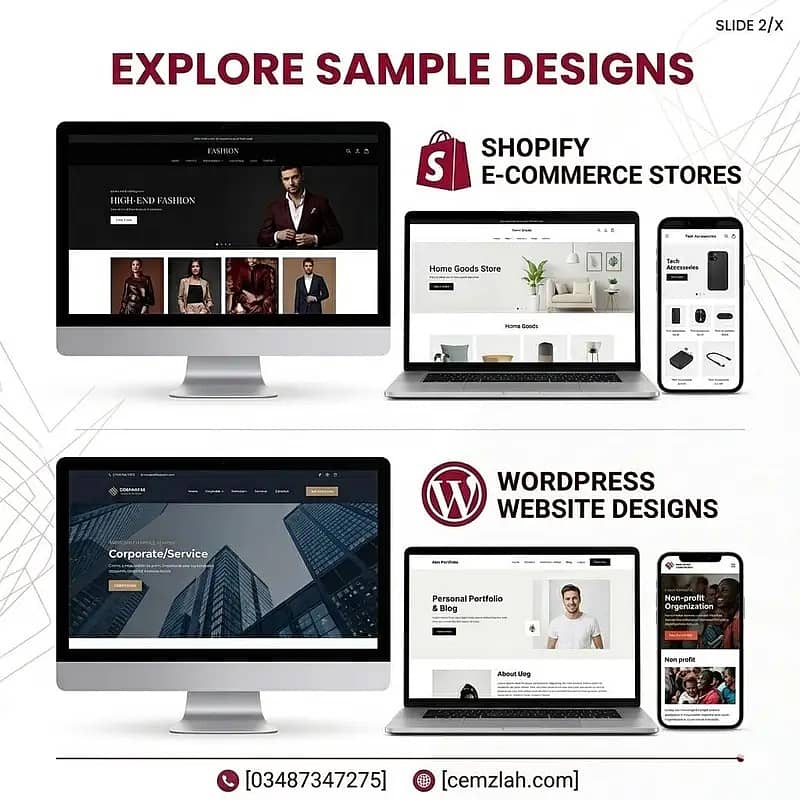 Complete Web Development | WordPress & Shopify 1