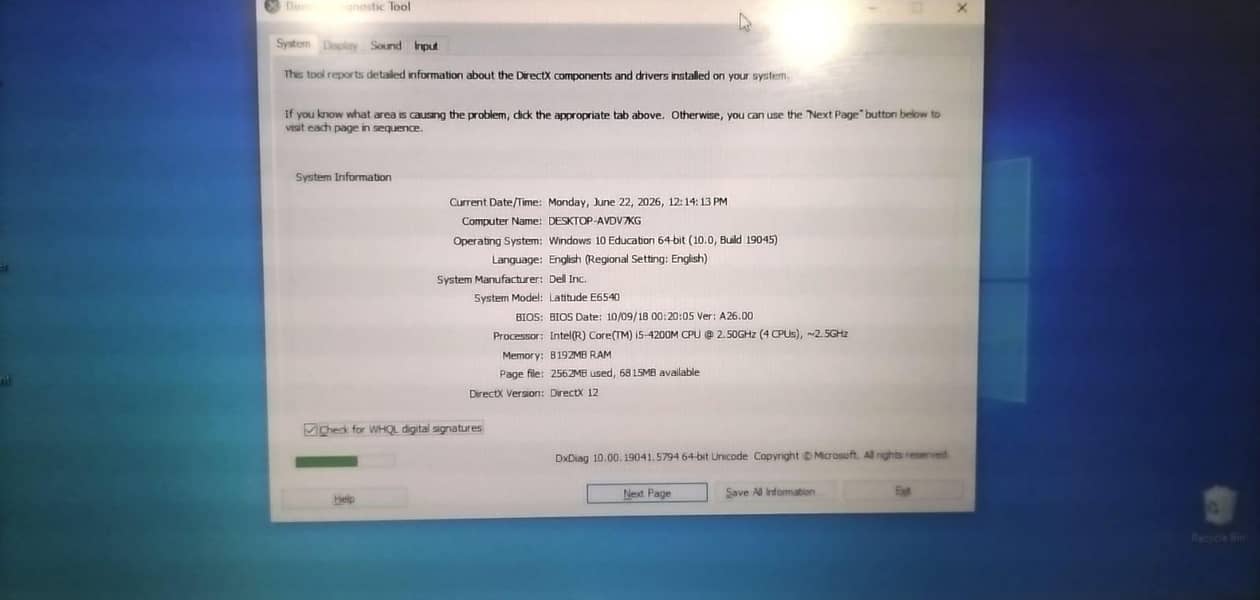 Dell latitude e6540 3