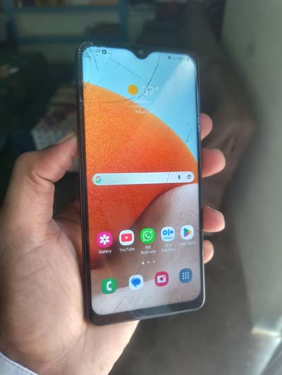 Samsung A32 6+128 glass crack only phone PUBG 60fps